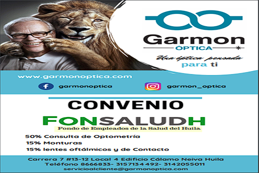 Cuida Tu Visión con el Convenio de Garmon Óptica y FONSALUDH