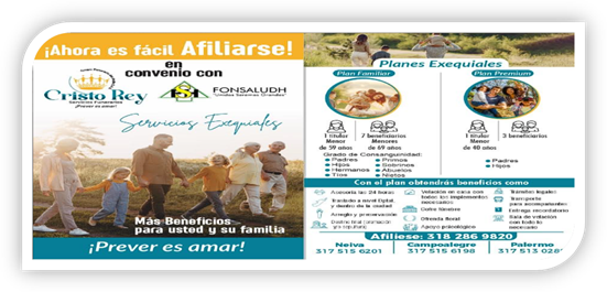 EXEQUIAL FONSALUDH – CRISTO REY
